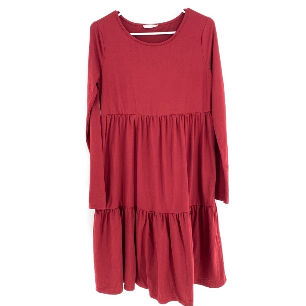 Reborn J Women's maroon dress